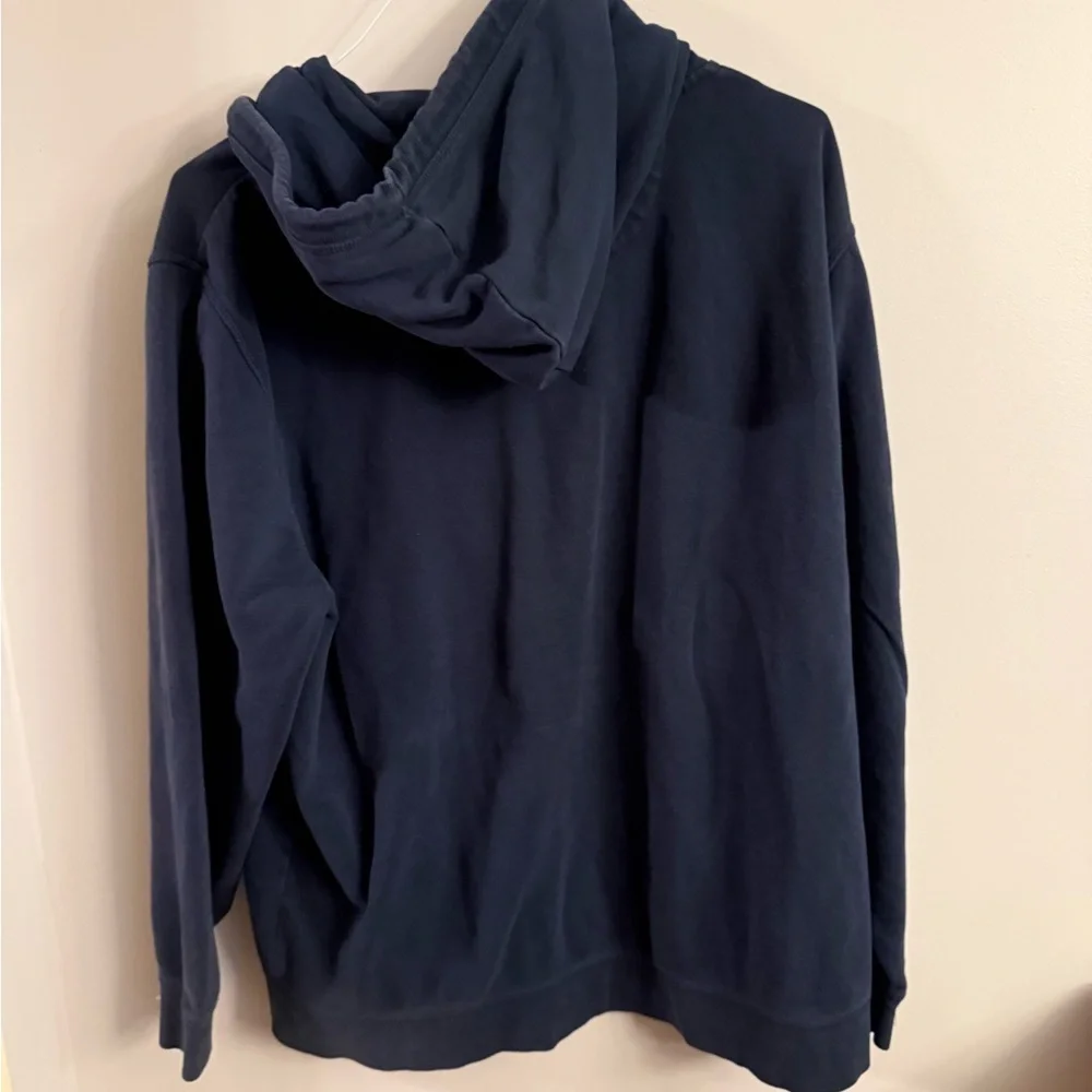 Original Penguin Full Zip Sweatshirt Hoodie Navy Men’s XL